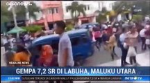 Beben der Stärke 7,2 - Panik auf den Molukken