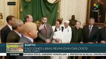 Parlamentarios libios de todas las facciones dialogan en El Cairo