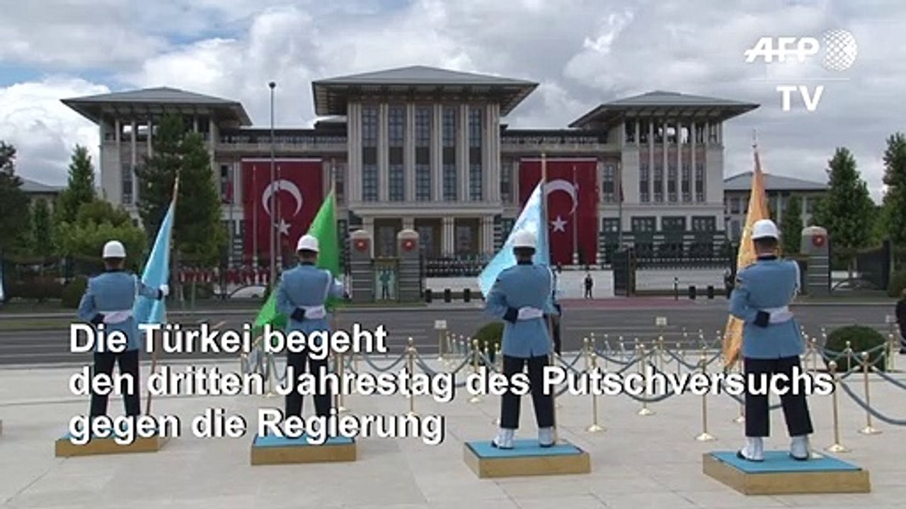 Türkei begeht dritten Jahrestag von Putschversuch