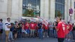 CCOO y trabajadores de Renfe se concentran en Valladolid