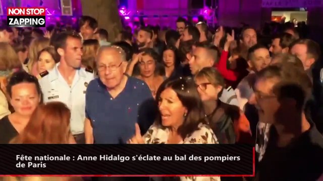 Fête nationale : Anne Hidalgo s'éclate au bal des pompiers de Paris (vidéo)