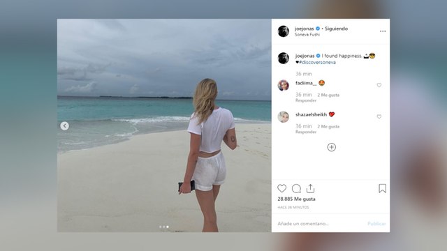 La luna de miel paradisíaca de Sophie Turner y Joe Jonas