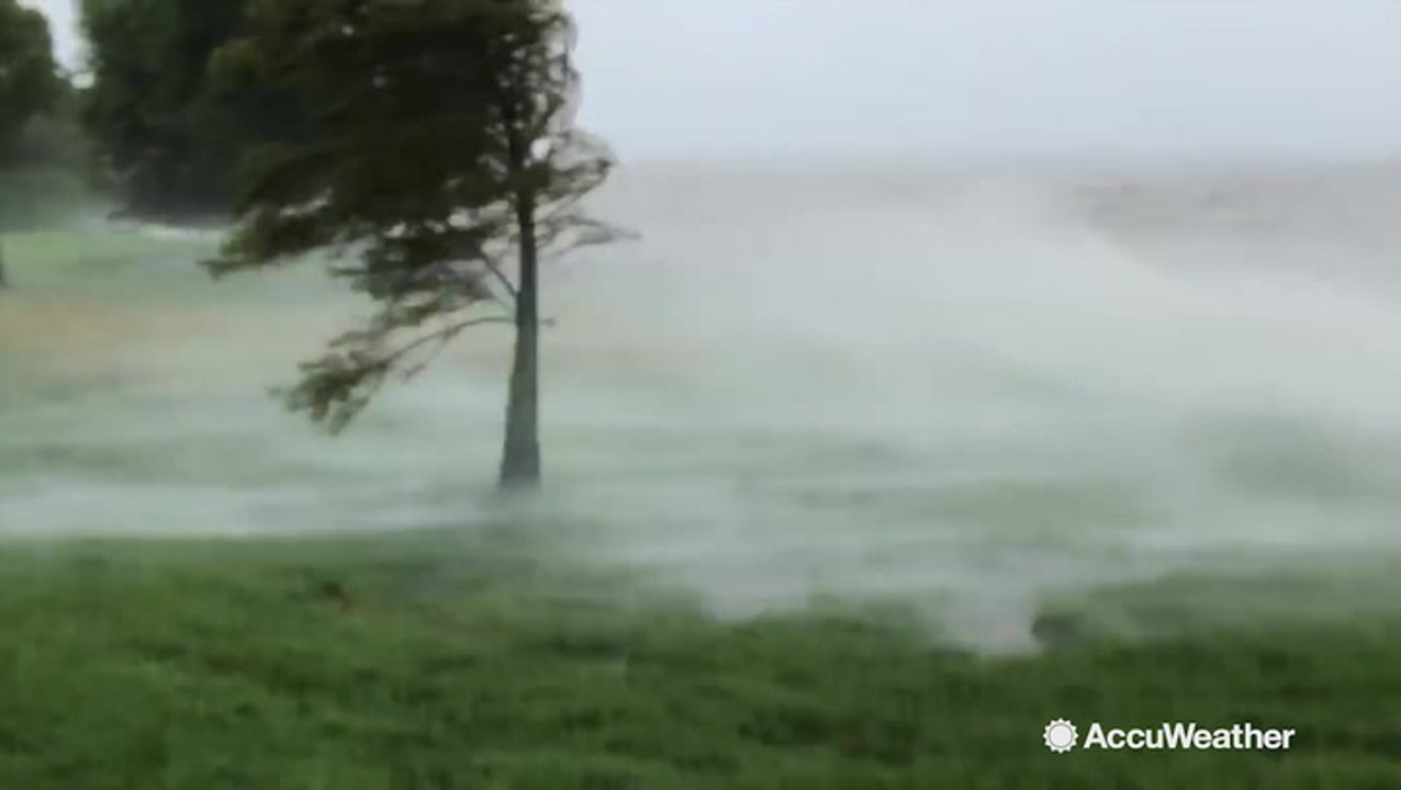 A look at when Barry made landfall