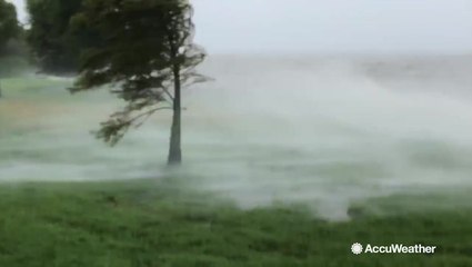 A look at when Barry made landfall