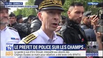 Champs-Elysées: le préfet de police de Paris assure que 