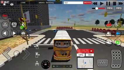 IDBS Bus Simulator - Jakarfta Bandung - Simulator Bus 3d Indonesia - Android gameplay