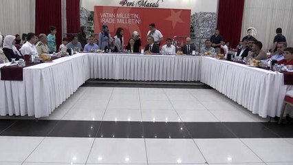 Vali Atik şehit aileleri ve gazilerle bir araya geldi