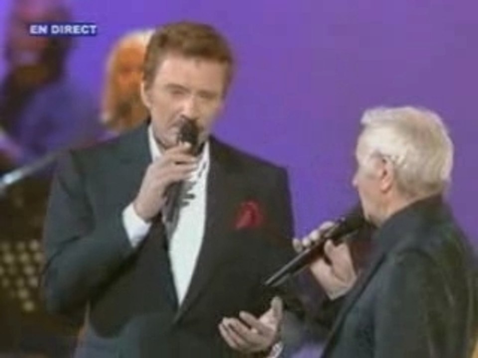 Johnny Hallyday - Aznavour - Sur ma vie -