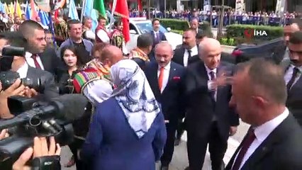 MHP lideri Bahçeli, Çankırı'da