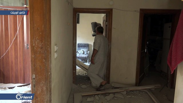 مقتل مدنيين اثنين بقصف مدفعي لميليشيا أسد على كفر حمرة شمال حلب - سوريا