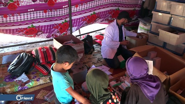 العيادات المتنقلة مشروع استجابة طارئة لنازحي إدلب وحماة