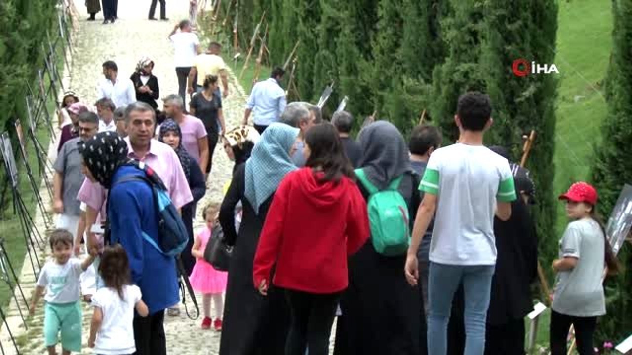 İhlas Haber Ajansı'ndan 15 Temmuz Şehitler anıtına 15 Temmuz sergisi