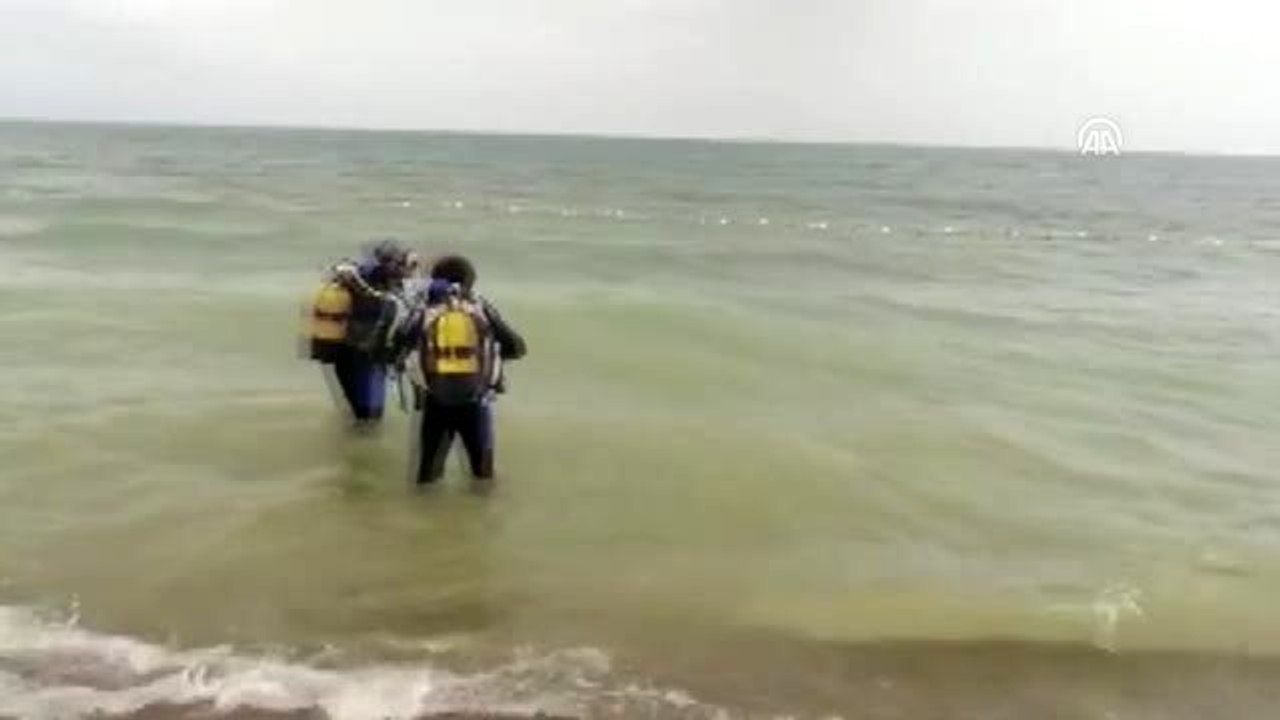 İznik Gölü'nde tarihi mermer blok bulundu - BURSA