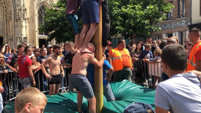 Les jeux traditionnels du 14 juillet ont du succès