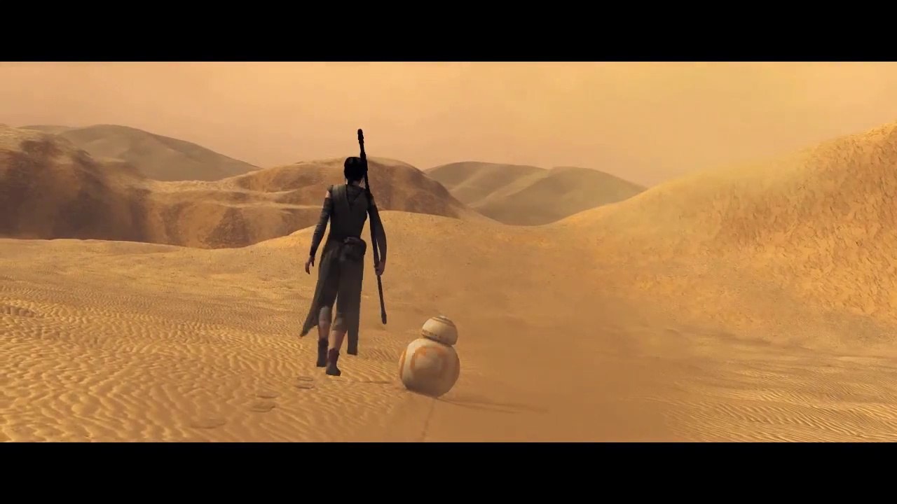 Star Wars - The Force Awacken Animation (Cinema)