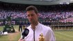 Wimbledon : L'hommage de Djokovic à Federer