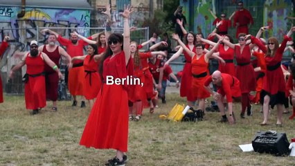 Wuthering Heights flash mobs pay homage to Kate Bush classic