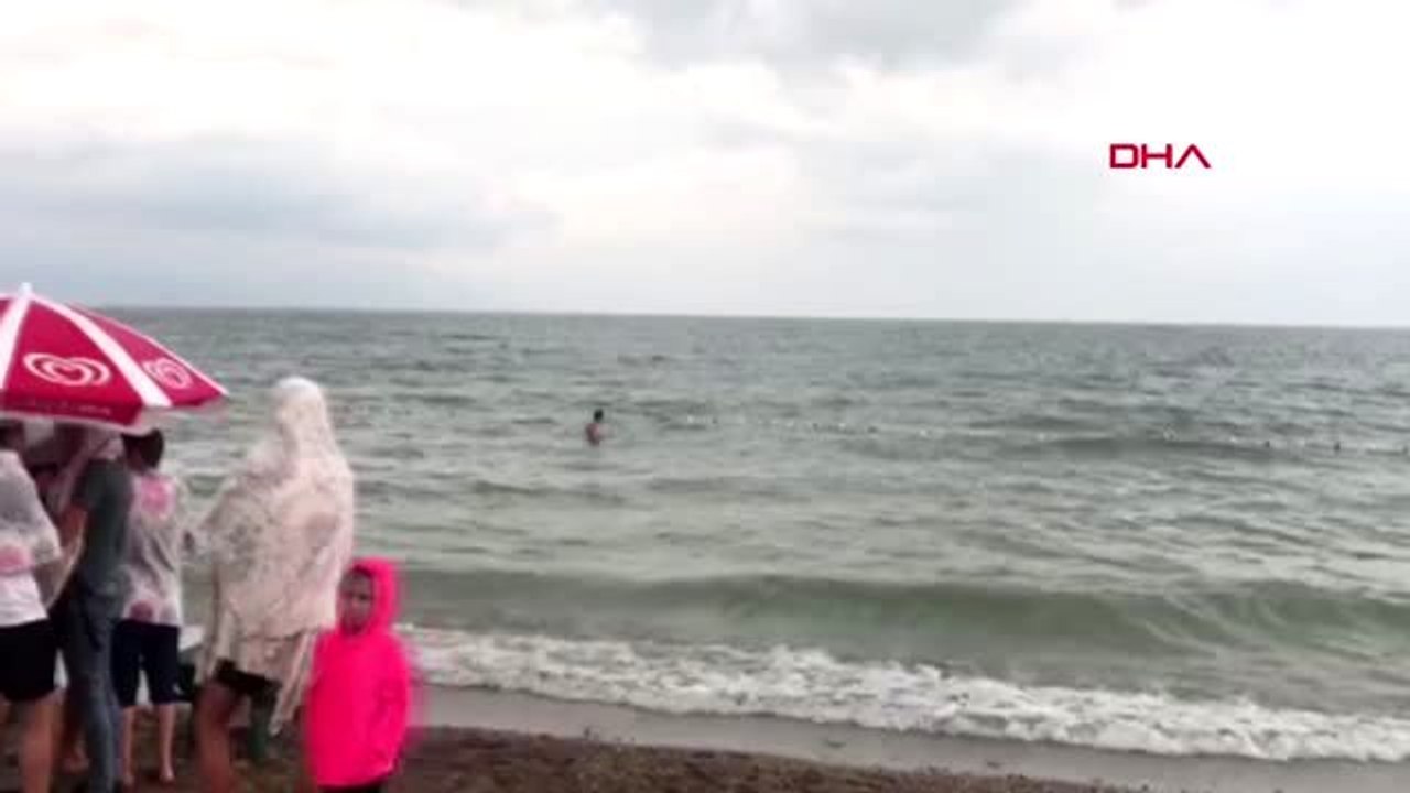 BURSA İznik Gölü'nde tarihi mermer blok bulundu