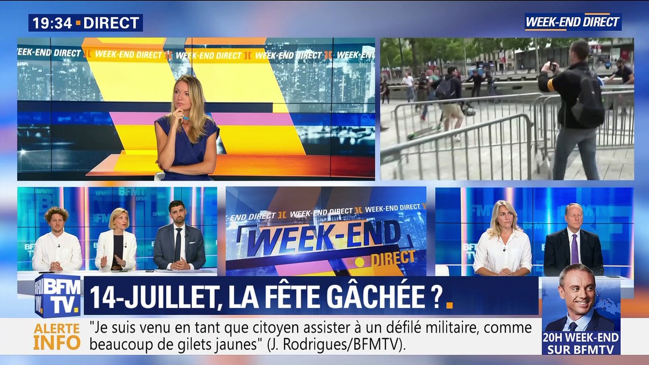 14-juillet: violences sur les Champs-Élysées après le défilé (4/4)