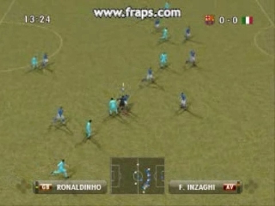 Challenge Gl11 Ronaldinho VS 11 italiens