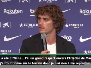 Barça - Griezmann : "J'ai fait des erreurs, mais je n'ai rien à me reprocher"