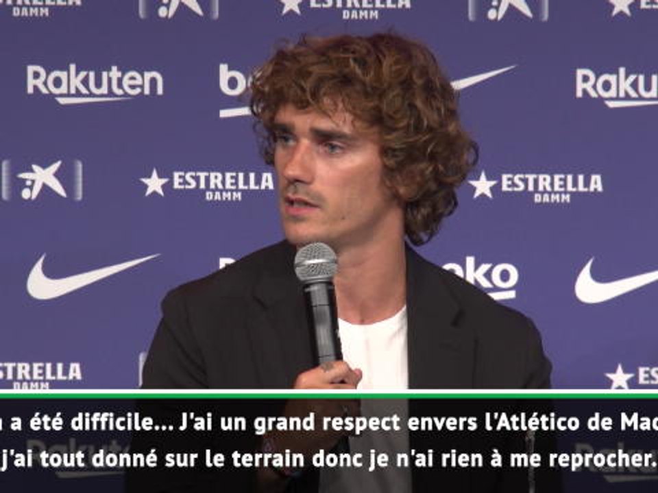 Barça - Griezmann : "J'ai fait des erreurs, mais je n'ai rien à me reprocher"