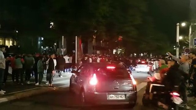 Victoire de l'Algérie en demi-finale de la CAN: liesse à Strasbourg