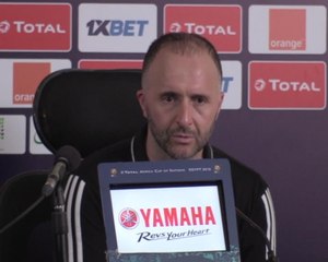 CAN 2019 - Belmadi (Algérie) : "On y a cru jusqu'au bout en restant dans le match"