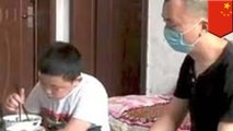白血病の父親を助けるため…20キロの増量を目指す11歳の少年 - トモニュース