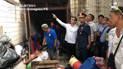 Manila Mayor Isko leads the clearing of city hall underpass