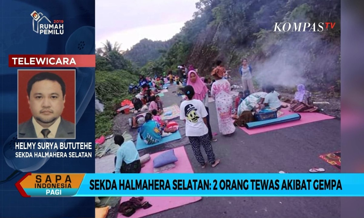 Pascagempa di Maluku Utara, Sejumlah Bangunan Rusak dan 2 Orang Tewas