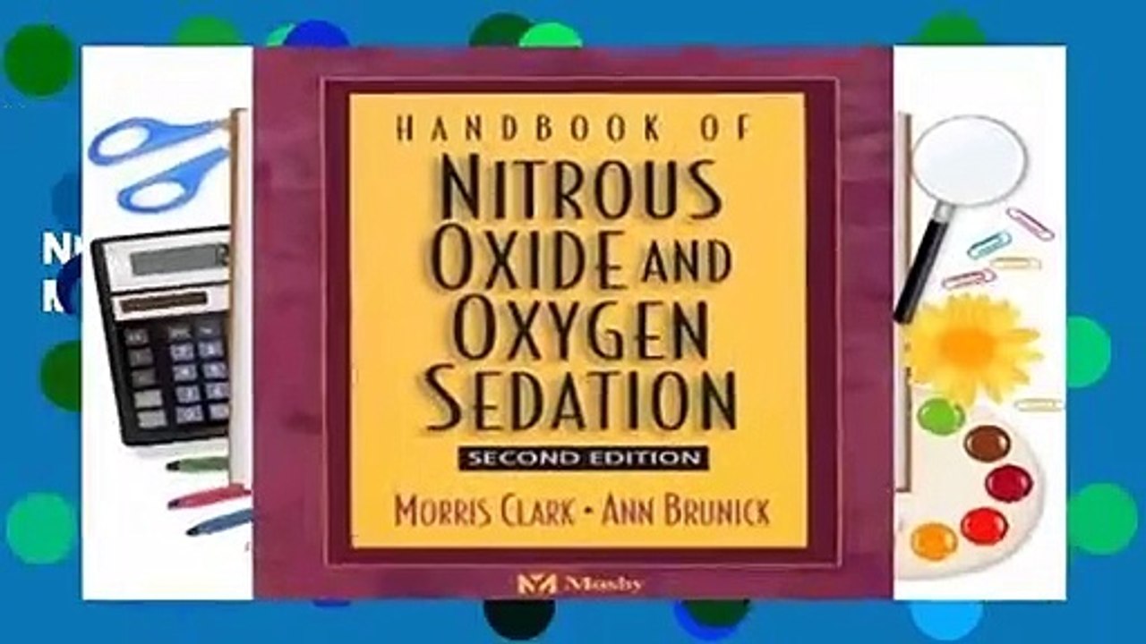 Any Format For Kindle Handbook of Nitrous Oxide and Oxygen Sedation by