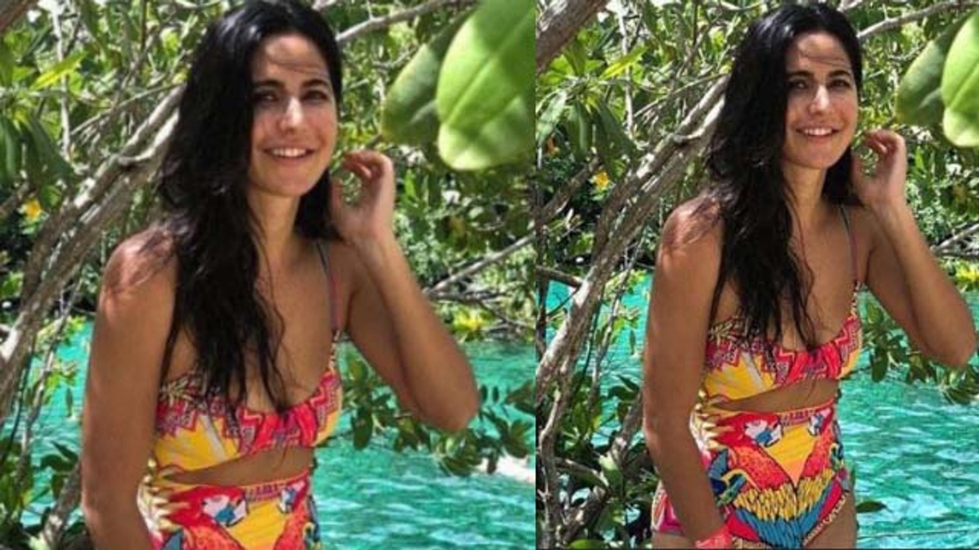 Katrina Kaif looks stunning in multi-coloured bikini during Mexico holiday  | Boldsky - video Dailymotion