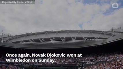 Whew! Djokovic Beats Federer To Win Fifth Wimbledon Title