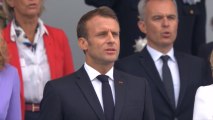 Macron se rodea de sus socios europeos en la fiesta nacional de Francia