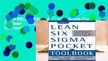 [NEW RELEASES]  The Lean Six Sigma Pocket Toolbook: A Quick Reference Guide to 100 Tools for
