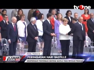 'Iron Man' Turut Ramaikan Peringatan Hari Bastille