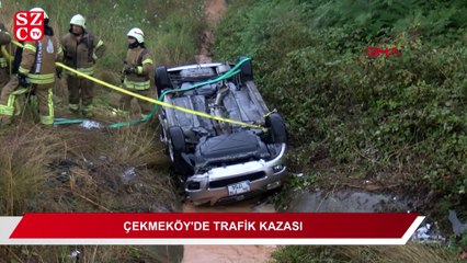 Çekmeköy’de trafik kazası