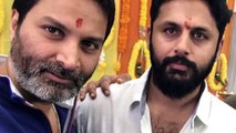 Trivikram Srinivas Continue sentiment on Aravinda Sametha Veera Raghava Title(telugu)