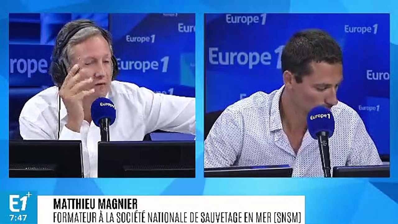 Matthieu Magnier sur l'augmentation du nombre de noyades : "Il faut privilégier les zones de baignade surveillées"