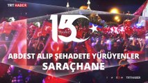 Hain darbe girişiminde İBB'yi canları pahasına savundular