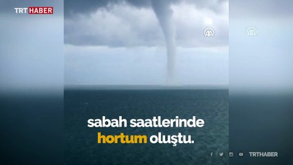 Kastamonu açıklarında hortum oluştu