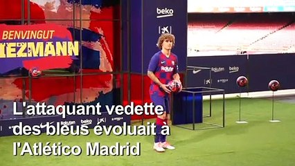 Football/Barcelone: Griezmann évoque son départ de l'Atletico