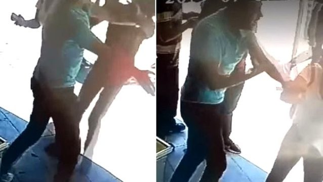 Kız arkadaşıyla tartışan şahsa Osmanlı tokadı