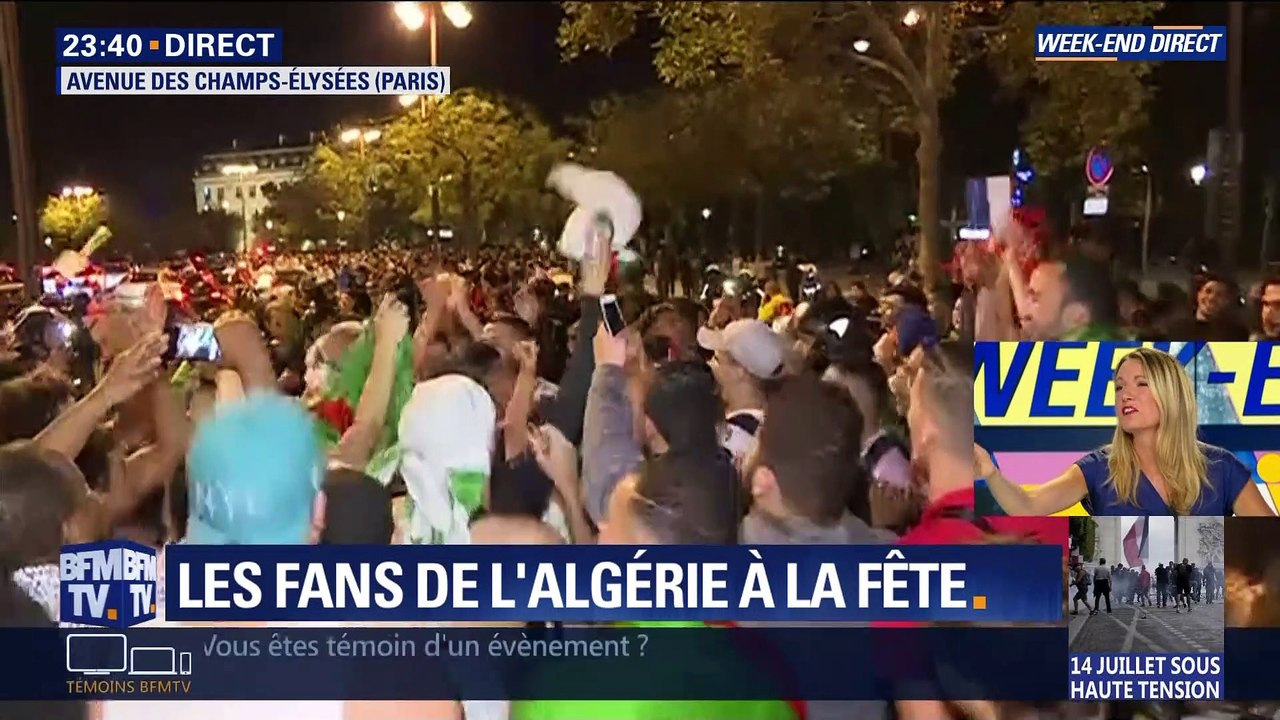 CAN 2019: les fans de l'Algérie à la fête