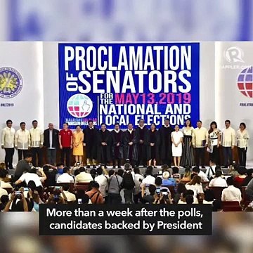 Comelec proclaims 12 new senators, winning party-list groups l Evening wRap