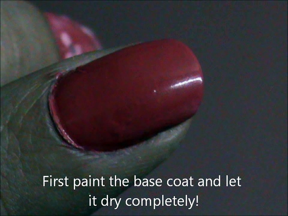 Fish Net - Easy nail art tutorial