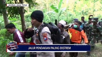 DUNIA PUNYA CERITA -_Jalur Pendakian Paling Extrem