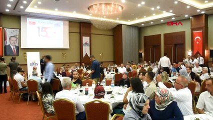 Malatya'da 15 Temmuz şehitleri ve gazileri buluştu