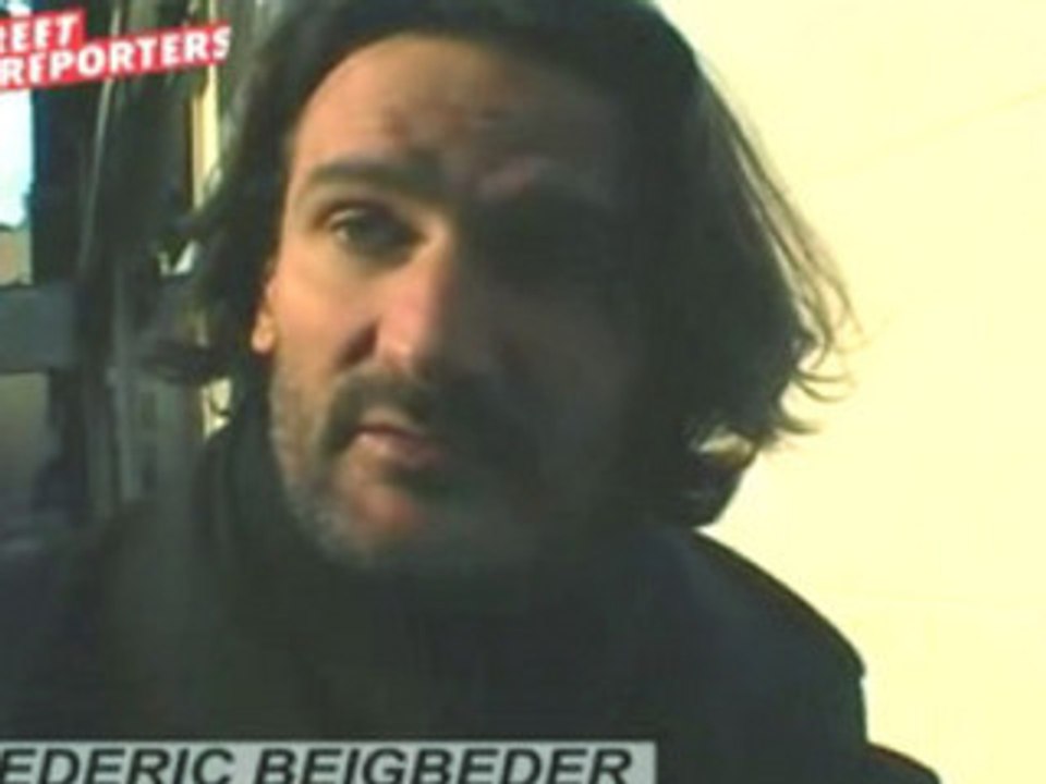Un soutien de poids! Frédéric Beigbeder avec Jean-Marc SDF